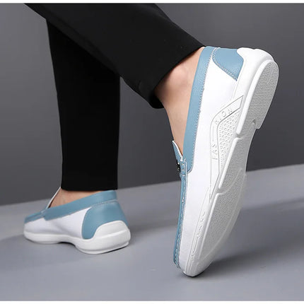 Herresko i Ekte Skinn – Klassiske Slip-on Loafers til Business og Hverdag