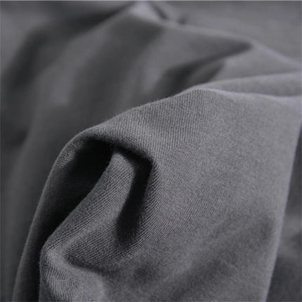 Klassisk Langermet T-skjorte til Herre – 100% Bomull, Ensfarget og Komfortabel (Vår/Høst)