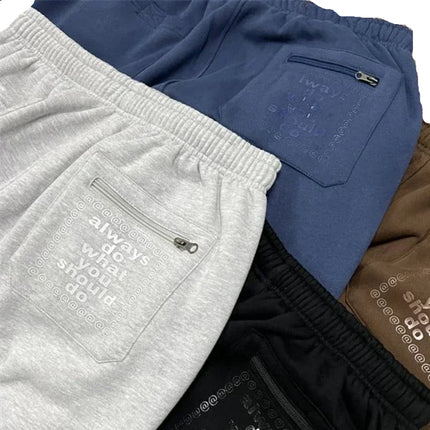 Vintage Fleece Joggebukse for Kvinner – Vide, Tykk og Varme Bukser | Klassisk Streetwear i Grå eller Svart