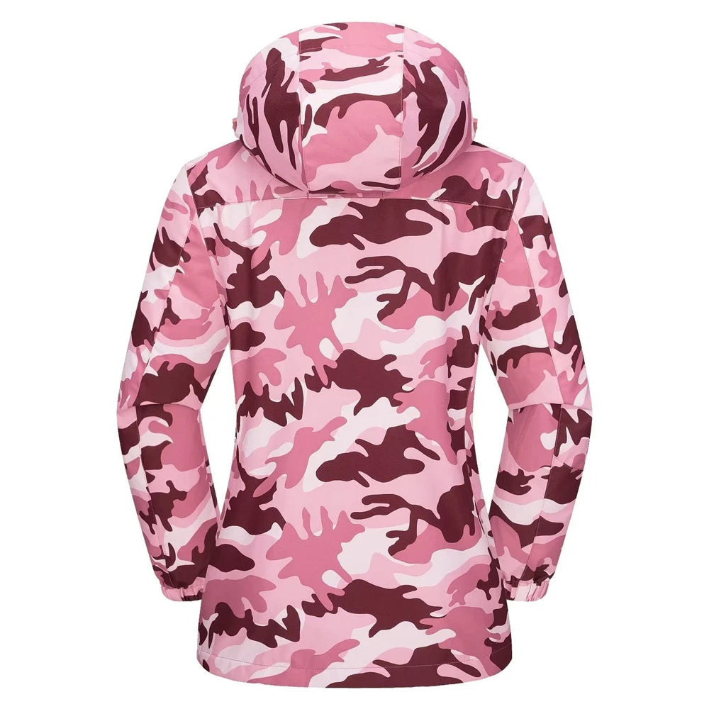 Dame 3-i-1 Vinterjakke – Vanntett & Vindtett Skijakke med Fleecefôr | Allsidig Parkas til Tur & Hverdag