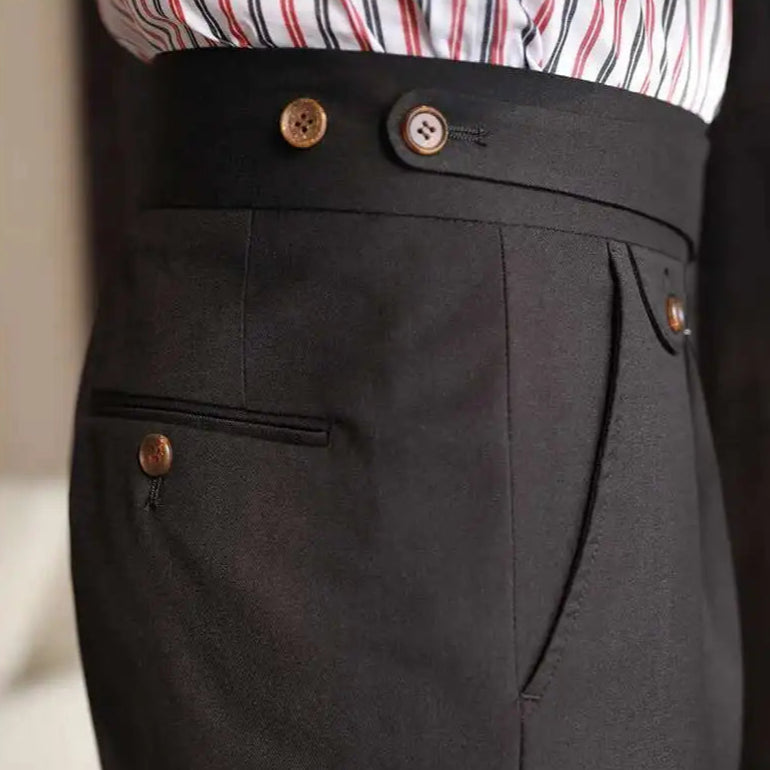 Herrebukser i Premium Kvalitet – Business Casual & Kontorstil