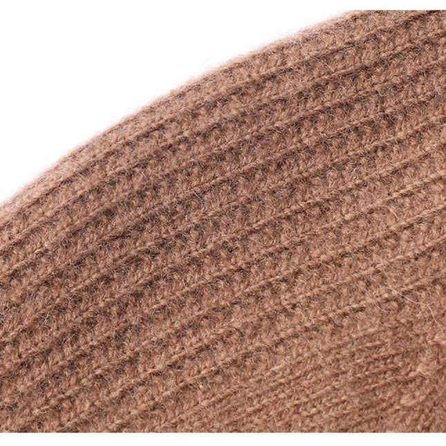 Luksuriøs Ullgenser for Herre – Vintergenser med Lange Ermer i Strikket Design (2024)