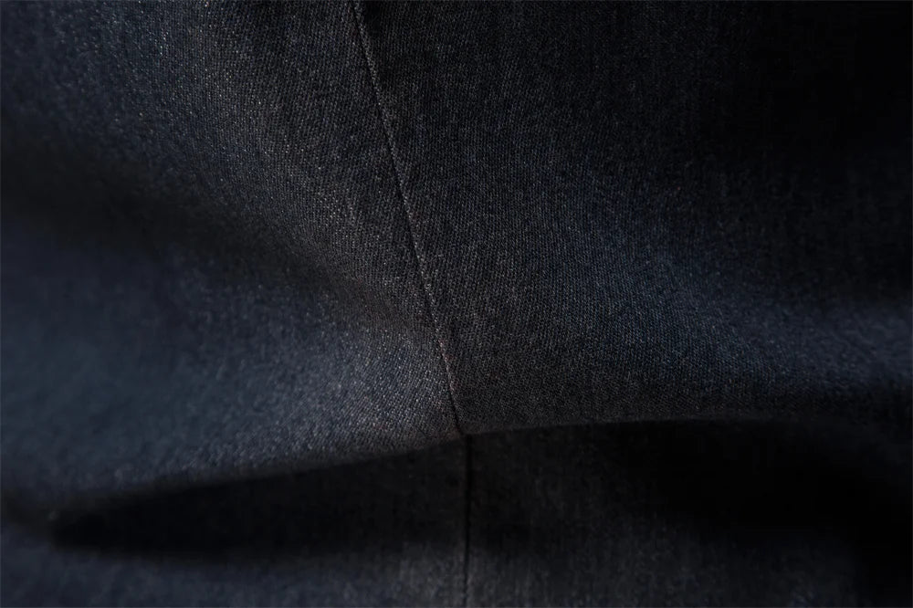Slim Fit Denimskjorte for Herre – Elastisk Bomull og Klassisk Cowboy-stil med Moderne Passform