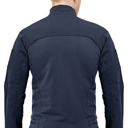 Herre – Langermet 1/4-zip tur- og treningsgenser med glidelåslommer
