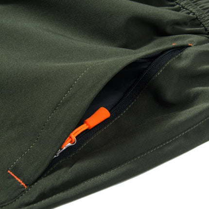 Hurtigtørkende Treningsshorts for Herre – Sommershorts med Glidelåslommer til Løping, Gym og Tur