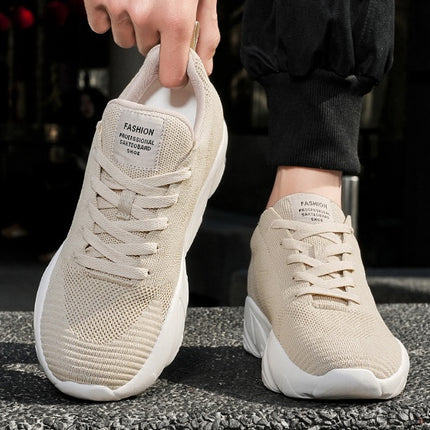 Løftende Sneakers for Menn og Kvinner – 6 cm Usynlig Høydeøkning og Mesh-komfort