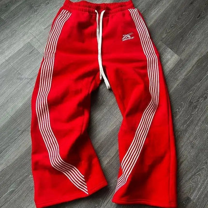 Unisex Joggebukser i Løs Passform – Trendy Streetwear Bukser | Komfortable Allround Trenings- og Hverdagsbukser