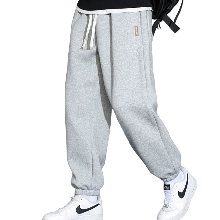 Herre Joggebukse Plus Size – Løs & Komfortabel | Casual Sweatpants med Strikk i Livet (opptil 8XL)