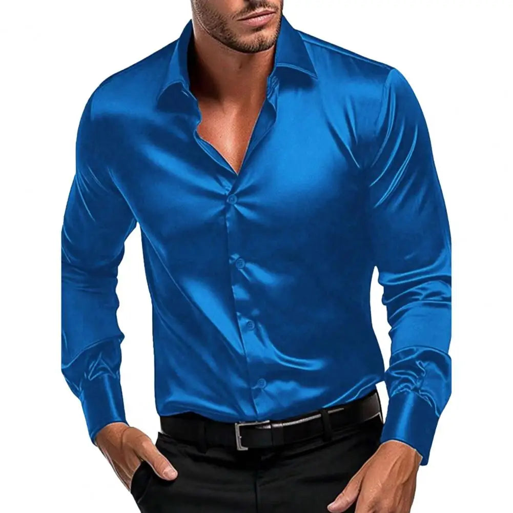 Eksklusiv Herreskjorte i Ice Silk – Strykefri og Krøllfri Skjorte til Jobb og Fritid | Høst/Vinter 2024