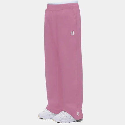 Trendy Joggebukser for Menn og Kvinner – Løse Wide Leg Sweatpants med Brodert Logo og Lommer | Streetwear & Komfort i Ett