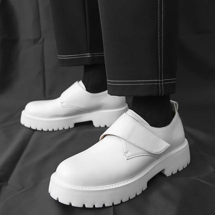 Nye Oxford Herresko med Tykk Såle – Komfortable og Stilrene i Skinn