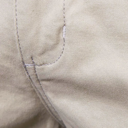 Herreshorts i 100% Bomull – Ensfargede, Komfortable og Stilrene til Sommer, Fritid og Casual Business