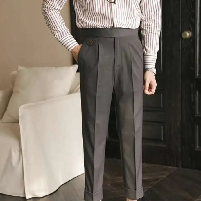 Herrebukser i Premium Kvalitet – Business Casual & Kontorstil