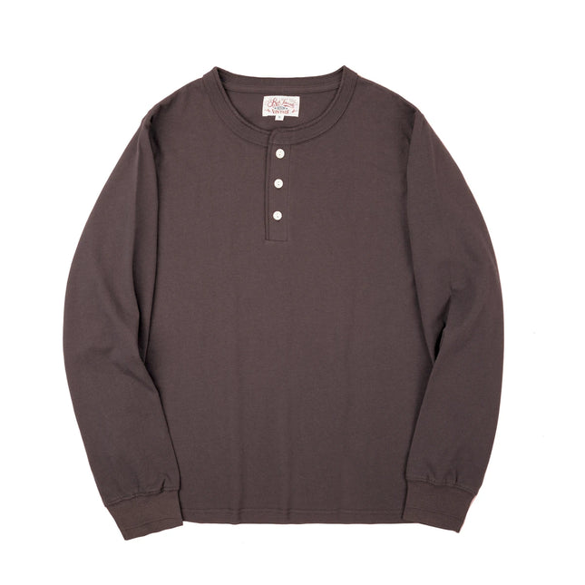 Klassisk Henley Langermet T-skjorte for Menn – 100 % Bomull | Komfortabel Høstgenser Perfekt til Lag-på-Lag