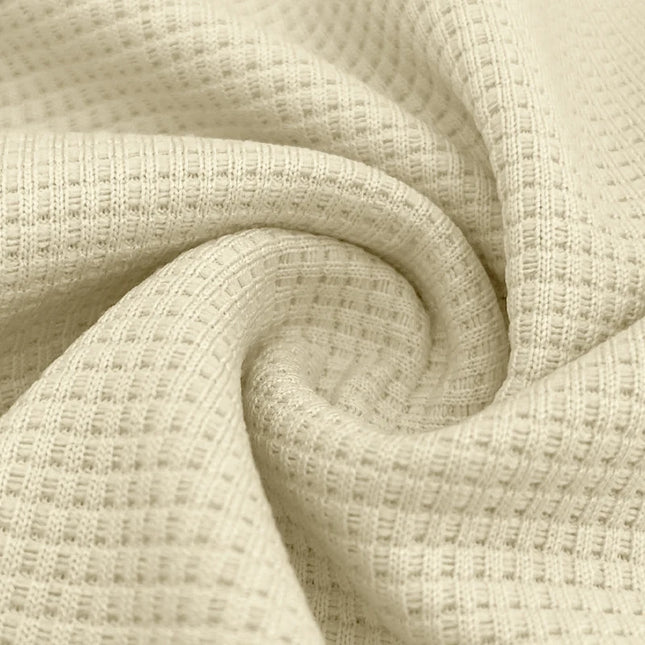 Vaffelstrikket Polo T-skjorte for Herre – Kortermet V-hals med Krage (Sommer 2024)