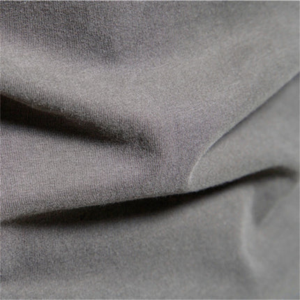 Langermet T-skjorte for Herre – 100% Bomull, Ensfarget og Klassisk Passform til Vår og Hverdag