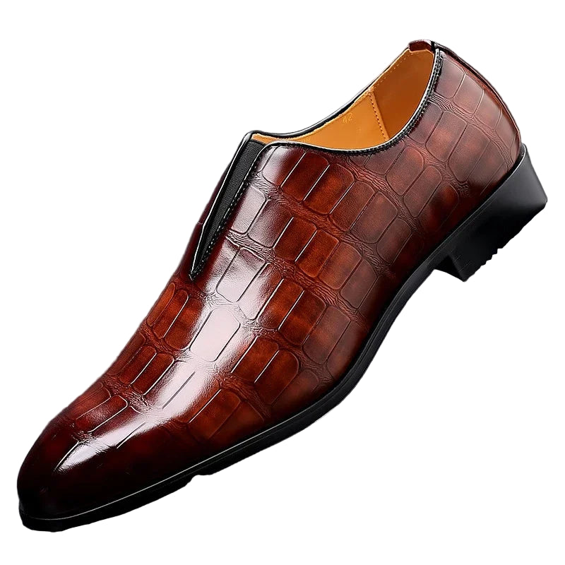 Klassiske Herresko i Britisk Retro-stil – Elegante Oxfords til Bryllup og Fest