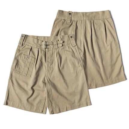 Gurkha Bermuda-shorts for menn – Army Khaki Drill 1941-inspirert design