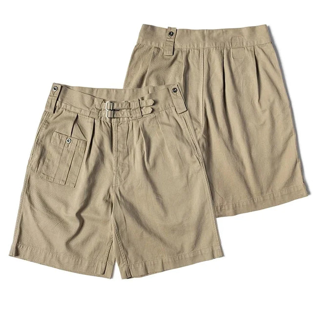 Gurkha Bermuda-shorts for menn – Army Khaki Drill 1941-inspirert design