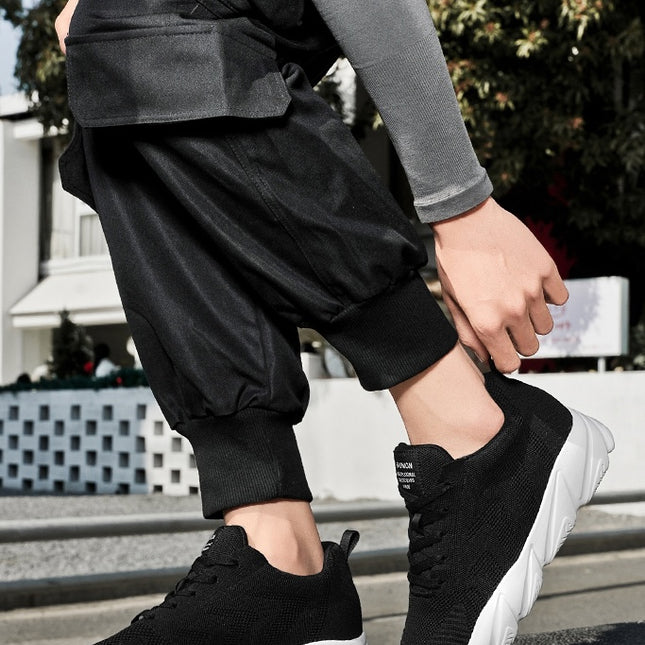 Løftende Sneakers for Menn og Kvinner – 6 cm Usynlig Høydeøkning og Mesh-komfort