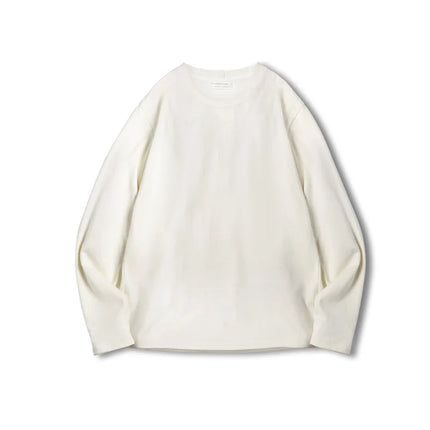 Kraftig Langermet T-skjorte til Herre – 300g 100% Bomull (Vintage Stil)