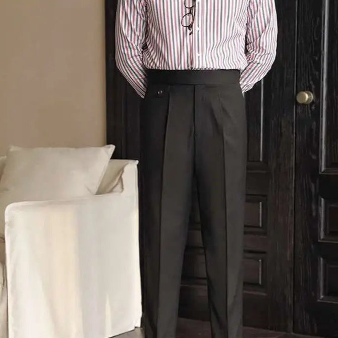 Herrebukser i Premium Kvalitet – Business Casual & Kontorstil