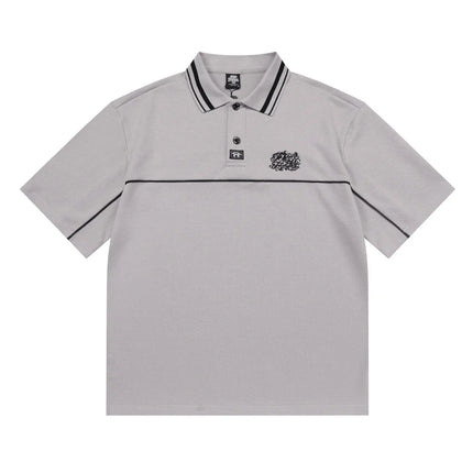 Polo T-skjorte til Herre – Brodert Streetwear & Løs Passform