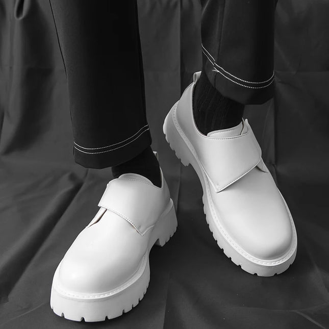 Nye Oxford Herresko med Tykk Såle – Komfortable og Stilrene i Skinn