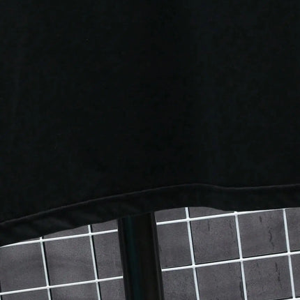 Oversized T-skjorte for Herre – Streetwear i Bomull med Print, Kort Erm og Løs Passform