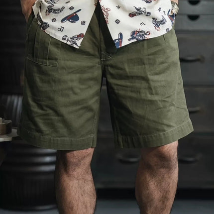 Gurkha Bermuda-shorts for menn – Army Khaki Drill 1941-inspirert design