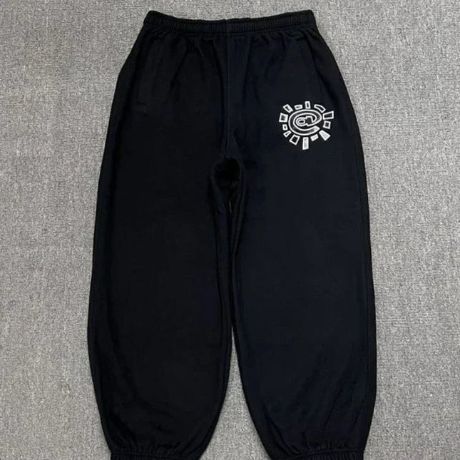 Vintage Fleece Joggebukse for Kvinner – Vide, Tykk og Varme Bukser | Klassisk Streetwear i Grå eller Svart