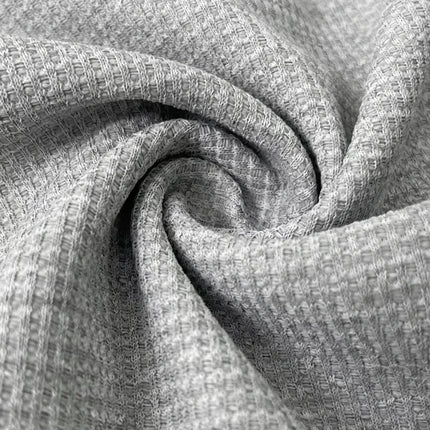 Vaffelstrikket Polo T-skjorte for Herre – Kortermet V-hals med Krage (Sommer 2024)