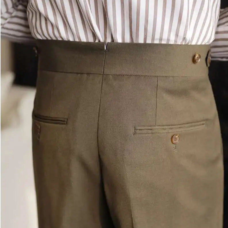 Herrebukser i Premium Kvalitet – Business Casual & Kontorstil