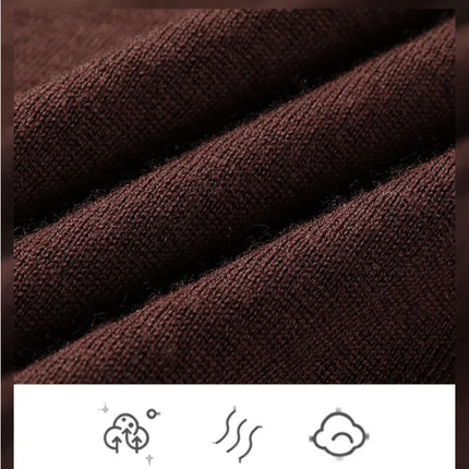 Kortermet T-skjorte med Halvhøy Hals – Strikket og Allsidig Sommertopp for Herre