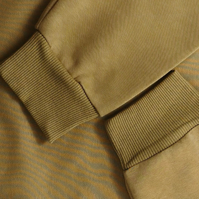 Unisex Heavyweight Genser – Rund Hals, Ensfarget & Løs Passform | Casual & Sporty Stil