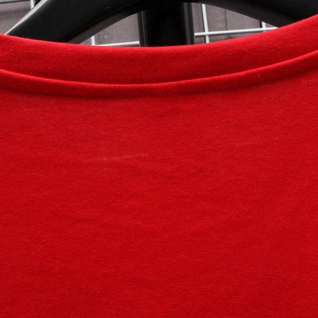 Oversized T-skjorte for Herre – Streetwear i Bomull med Print, Kort Erm og Løs Passform