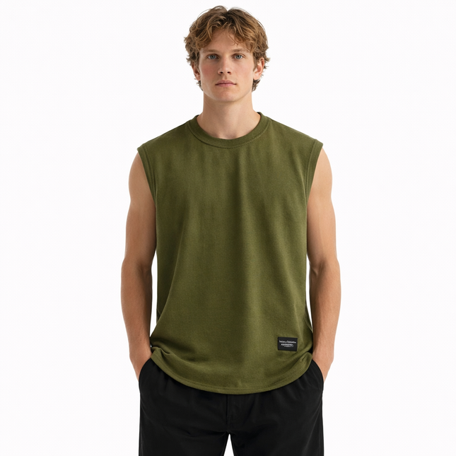 Piké Singlet til Herre – Pustende & Sporty Basic Tank Top