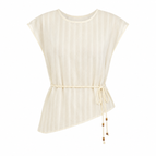 Beige T-skjorte / S