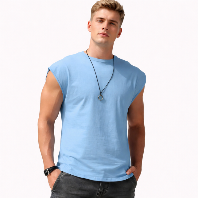 Trenings Singlet til Herre – Pustende Mesh & Quick-Dry Tank Top