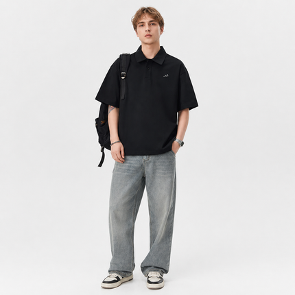 Quick-Dry Polo T-skjorte til Herre – Lett, Sval & Komfortabel Sommerstil