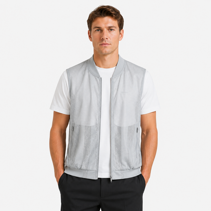 Lett Mesh Vest til Herre – Pustende Outdoor Vest med Flere Lommer