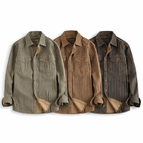 Grønn stripet + Khaki stripet + Blå stripet / M