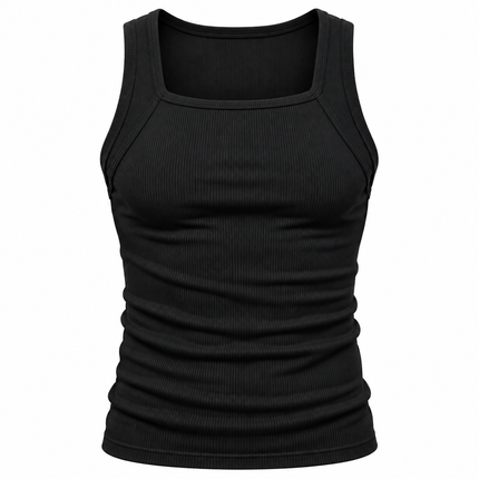 Sporty tanktop for menn med avslappet design