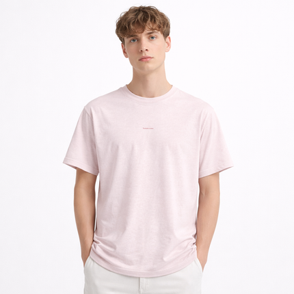 Lyocell T-skjorte til Herre – Minimalistisk Cityboy Stil & Myk Komfort