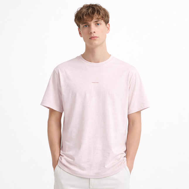 Lyocell T-skjorte til Herre – Minimalistisk Cityboy Stil & Myk Komfort