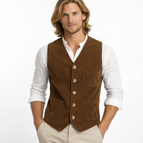 Brun vest / S
