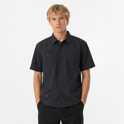Utility Skjorte til Herre – Lett Cargo Sommerschjorte med Urban Stil