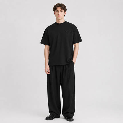 Kraftig T-skjorte til Herre – 280g Bomull & Minimalistisk Design
