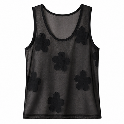 Strikket Camisole til Dame – U-hals & Elegant Sommer Basic