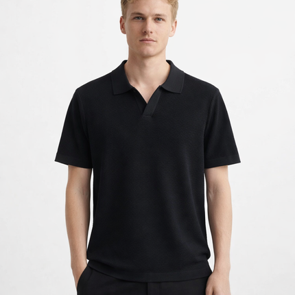 Lyocell Polo T-skjorte til Herre – 100% Lyocell, Lett & Business Casual